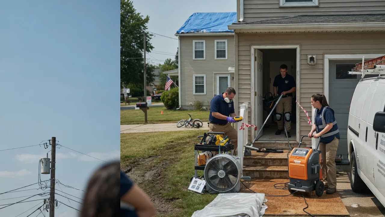 Water Damage Repair in Le Roy, KS near me